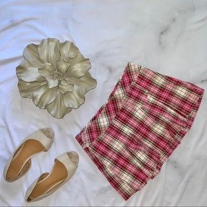 Abercrombie & Fitch Plaid Skirt